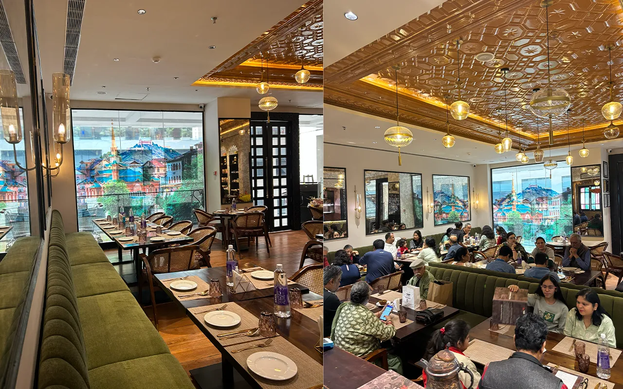Matamaal Noida dining ambience